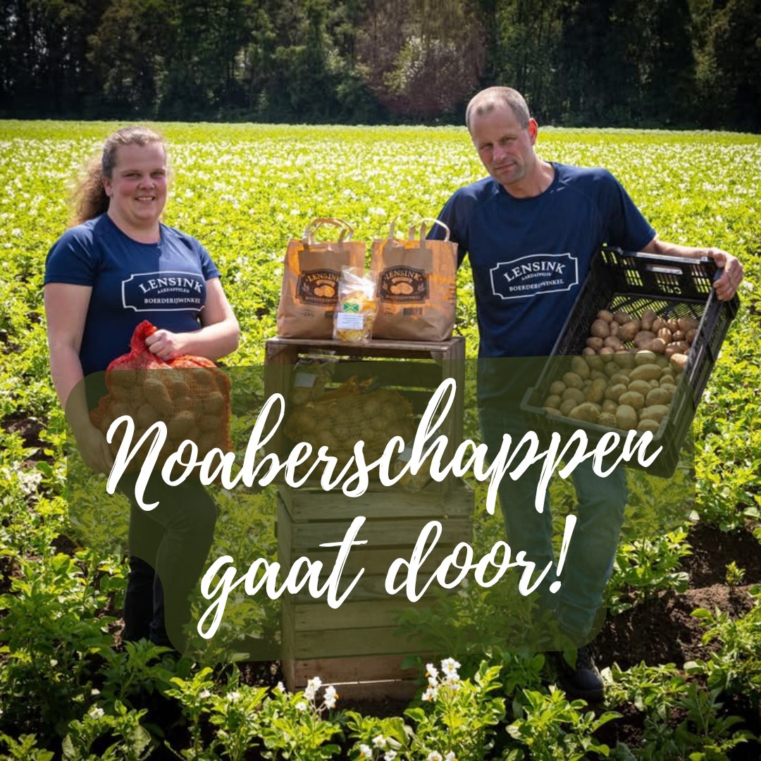 Noaberschappen gaat door via Boerderijwinkel Lensink Aalten - Lintelo